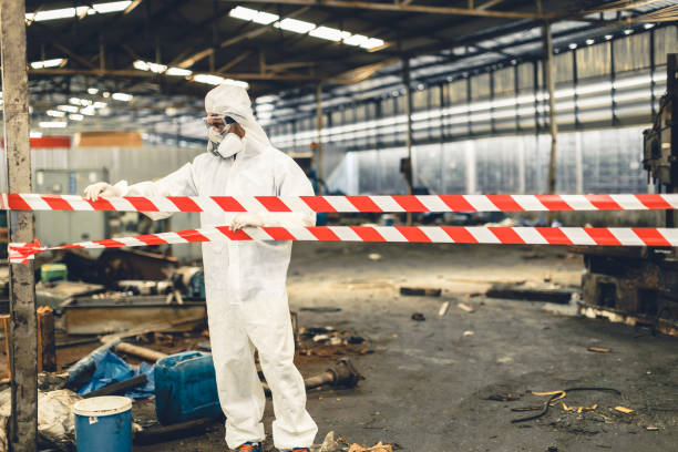 Professional Odor Removal technician working in Bridgeport, WA